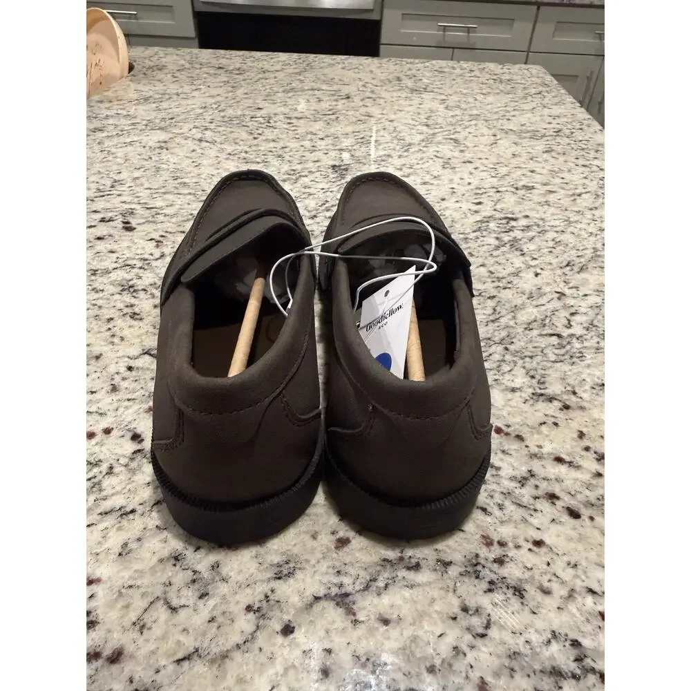 Goodfellow & Co Men’s Size 7 Dark Brown Penny Loafers Slip On Shoes NWT